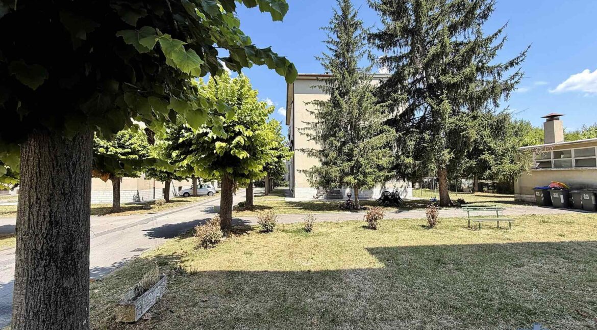 Giardino condominiale